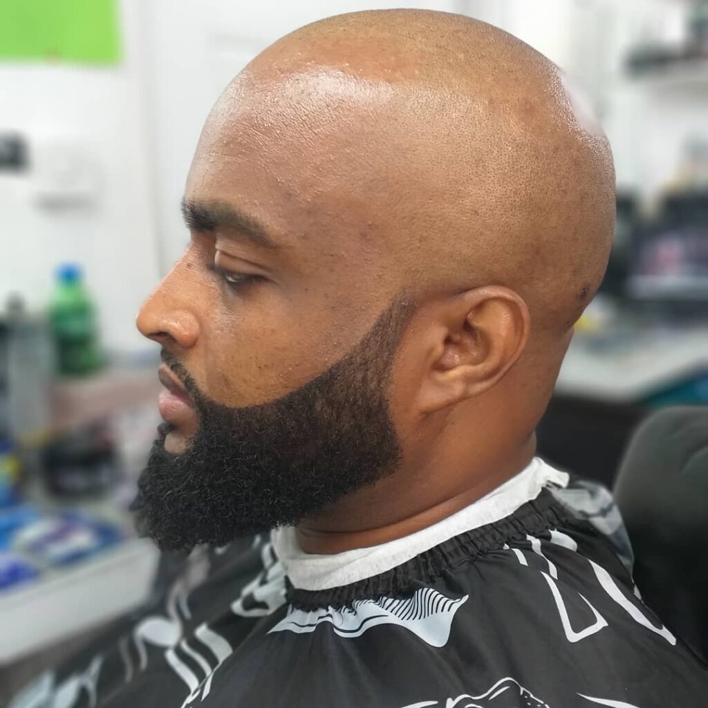 Bald Haircut + Beard