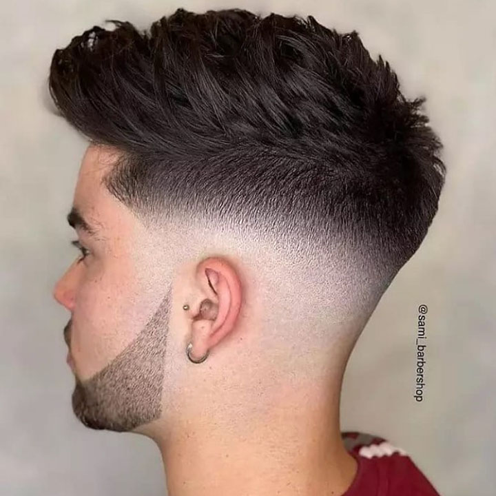 Mid Skin Fade Hairstyles For Men  - Best Mens Haircuts